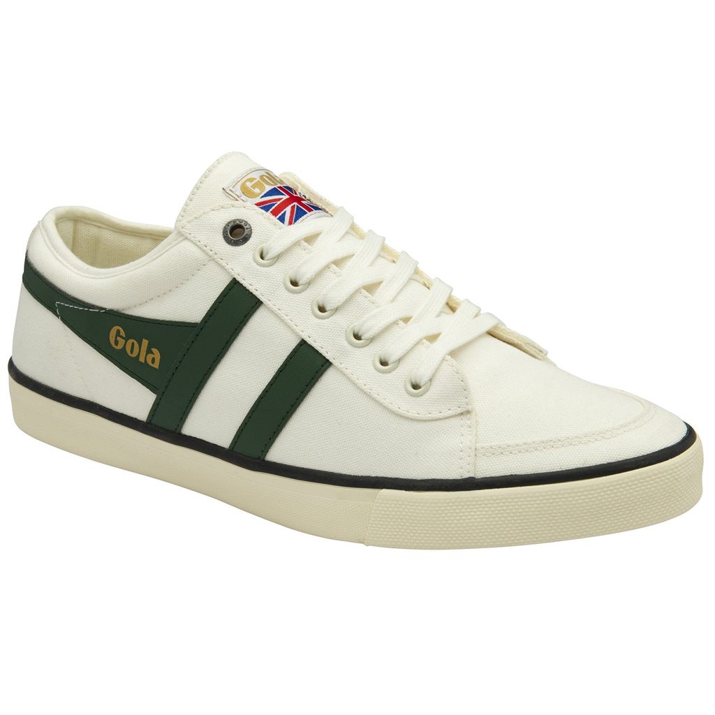 Gola Vegan Classics Comet Plimsoll Sneakers Bílé Černé CZ | OJWM-81967
