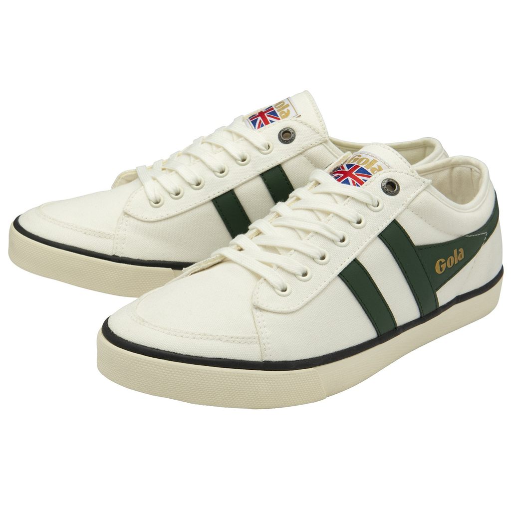 Gola Vegan Classics Comet Plimsoll Sneakers Bílé Černé CZ | OJWM-81967
