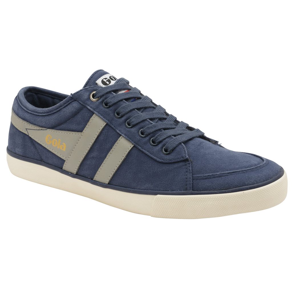 Gola Vegan Classics Comet Plimsoll Sneakers Tmavě Blankyt Světle Šedé CZ | UHAW-29750