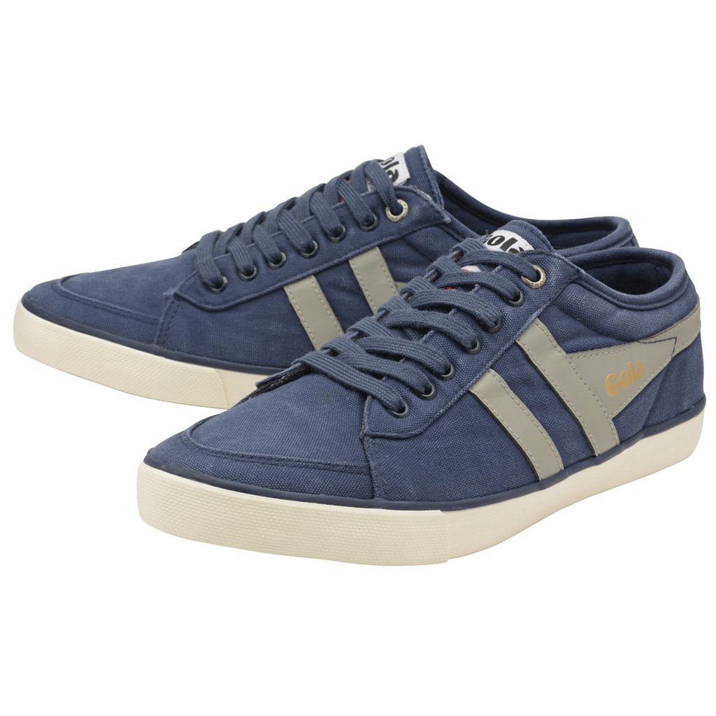 Gola Vegan Classics Comet Plimsoll Sneakers Tmavě Blankyt Světle Šedé CZ | UHAW-29750