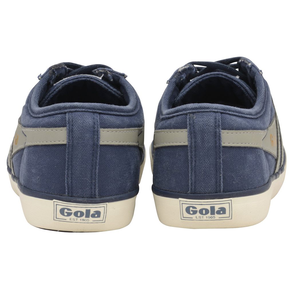 Gola Vegan Classics Comet Plimsoll Sneakers Tmavě Blankyt Světle Šedé CZ | UHAW-29750