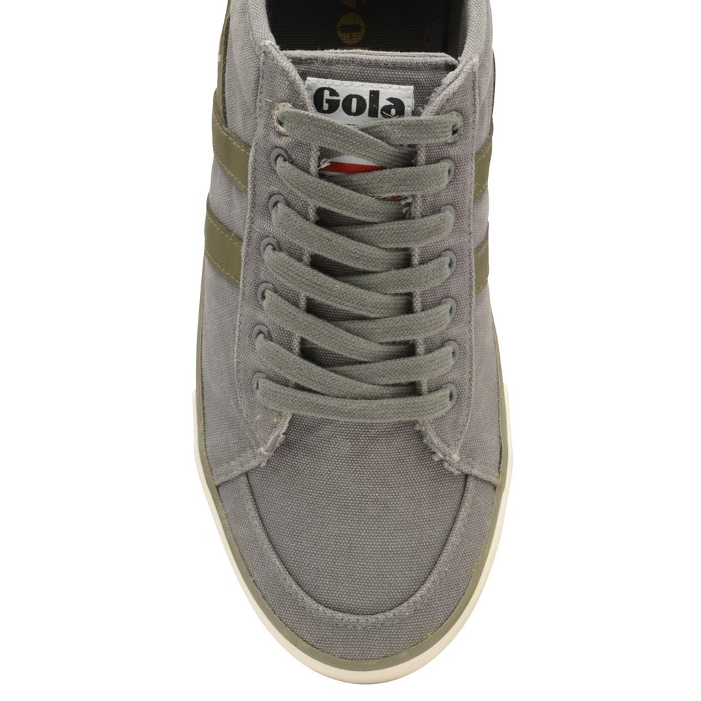 Gola Vegan Classics Comet Plimsoll Sneakers Šedé Hnědožlutý CZ | NGFX-38425