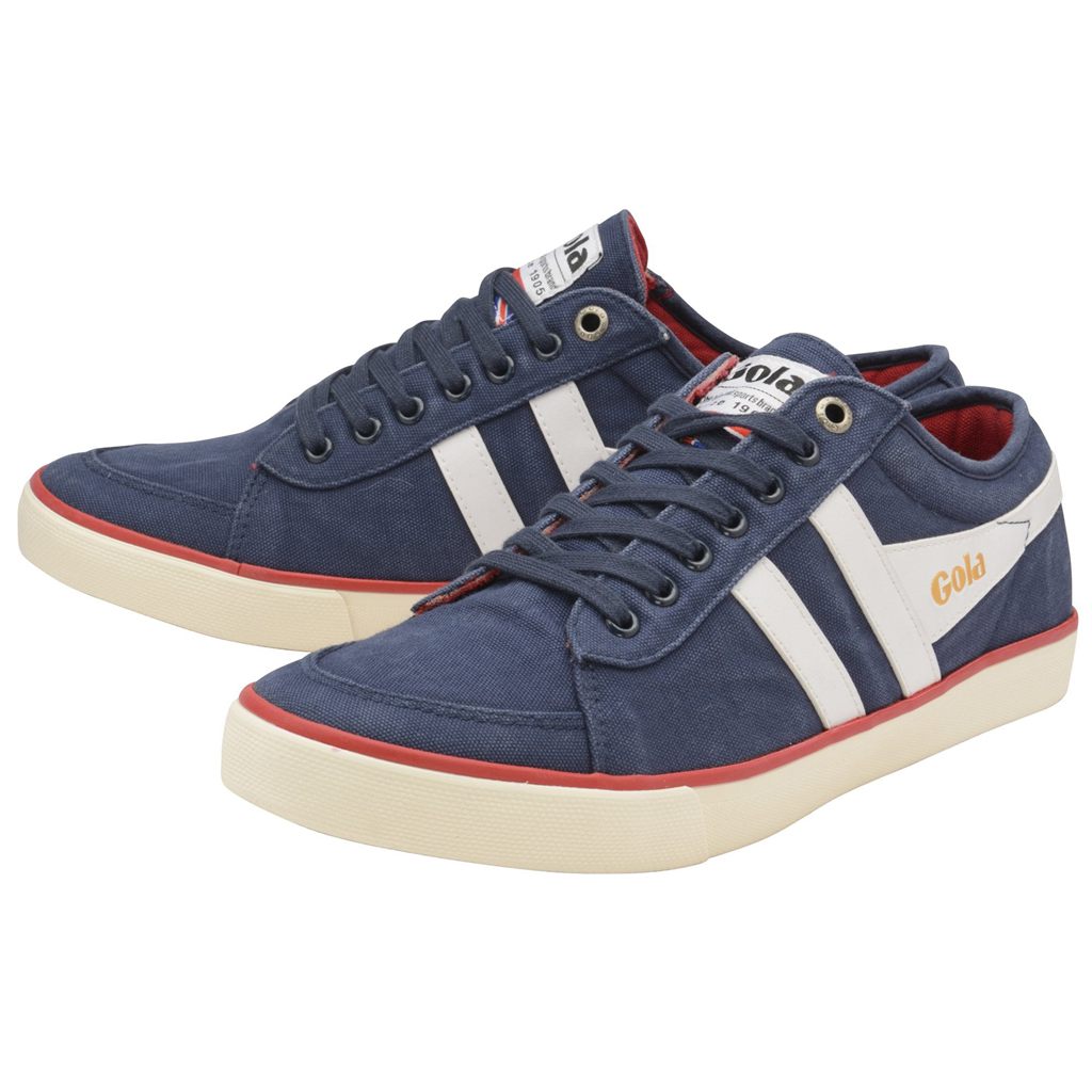 Gola Vegan Classics Comet Plimsoll Sneakers Tmavě Blankyt Bílé CZ | GXWU-15406
