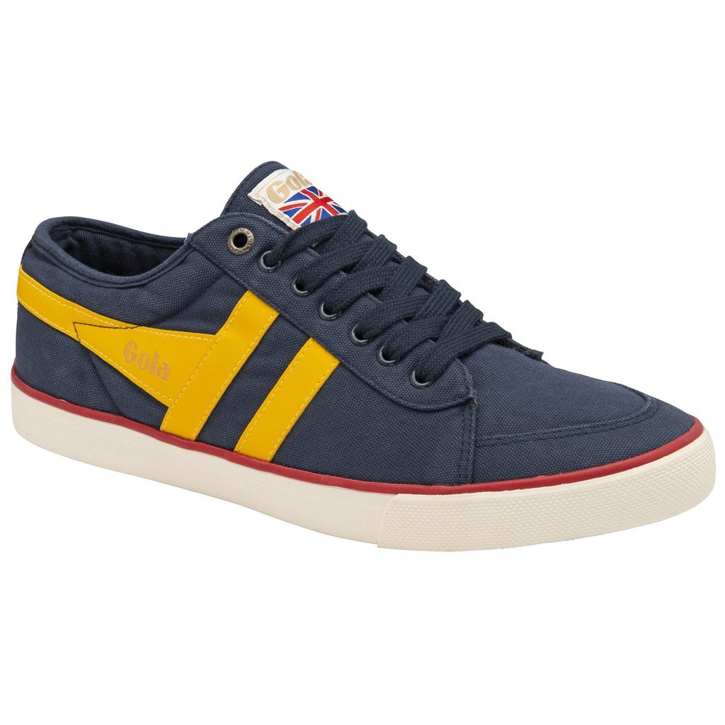 Gola Vegan Classics Comet Plimsoll Sneakers Tmavě Blankyt Červené CZ | HBCD-23016