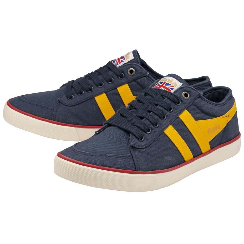 Gola Vegan Classics Comet Plimsoll Sneakers Tmavě Blankyt Červené CZ | HBCD-23016