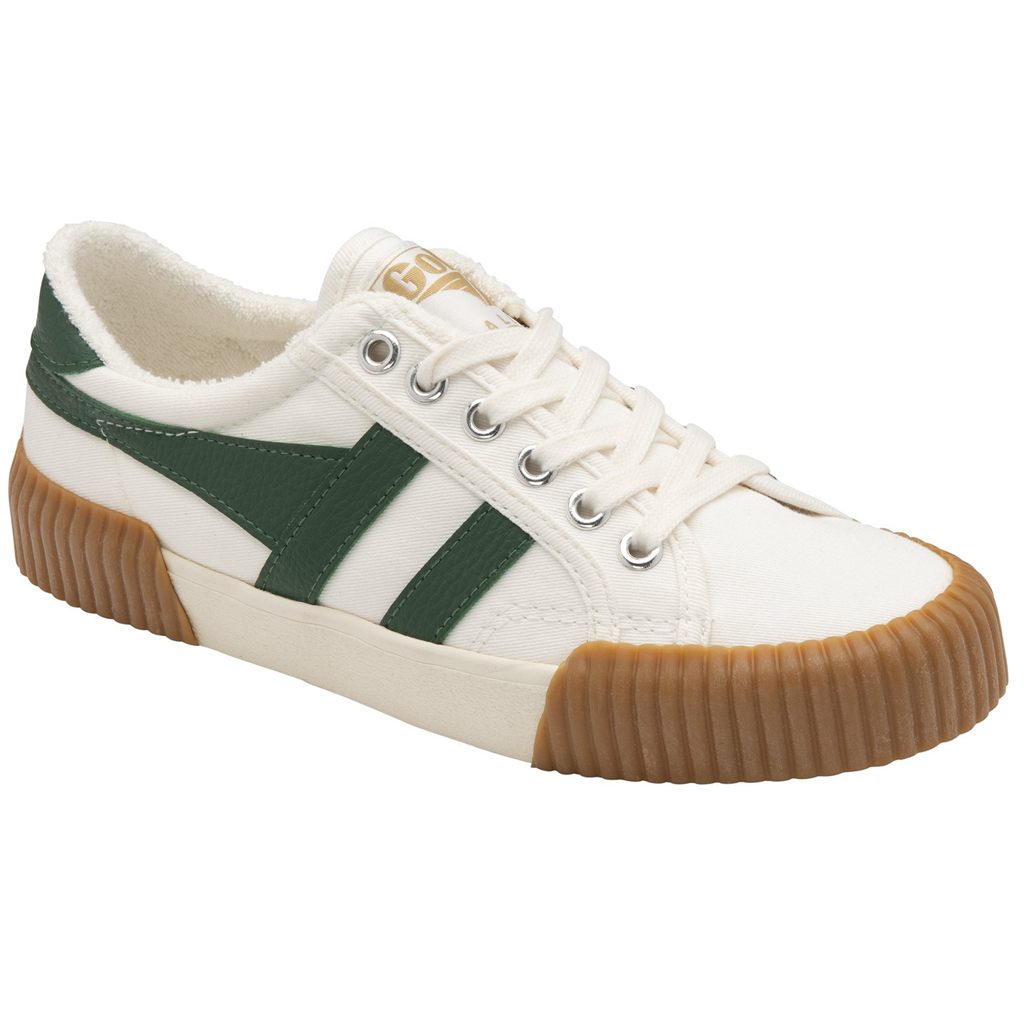 Gola Vegan Classics Rally Plimsoll Sneakers Bílé Zelene CZ | YCMA-81694