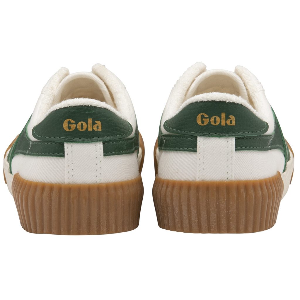 Gola Vegan Classics Rally Plimsoll Sneakers Bílé Zelene CZ | YCMA-81694