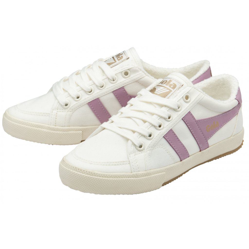 Gola Vegan Classics Stratus Plimsoll Sneakers Bílé CZ | SVER-37481