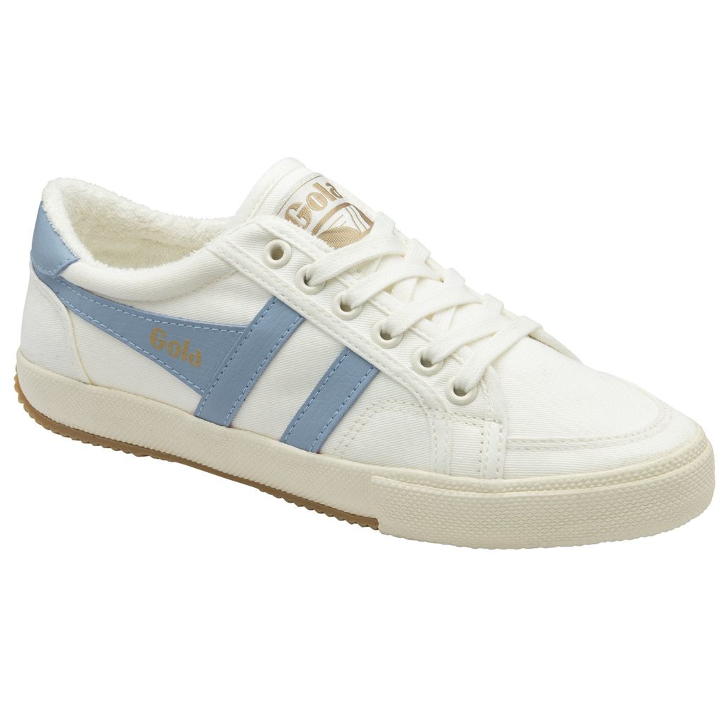 Gola Vegan Classics Stratus Plimsoll Sneakers Bílé CZ | GWCI-28697
