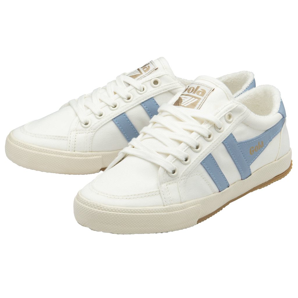 Gola Vegan Classics Stratus Plimsoll Sneakers Bílé CZ | GWCI-28697