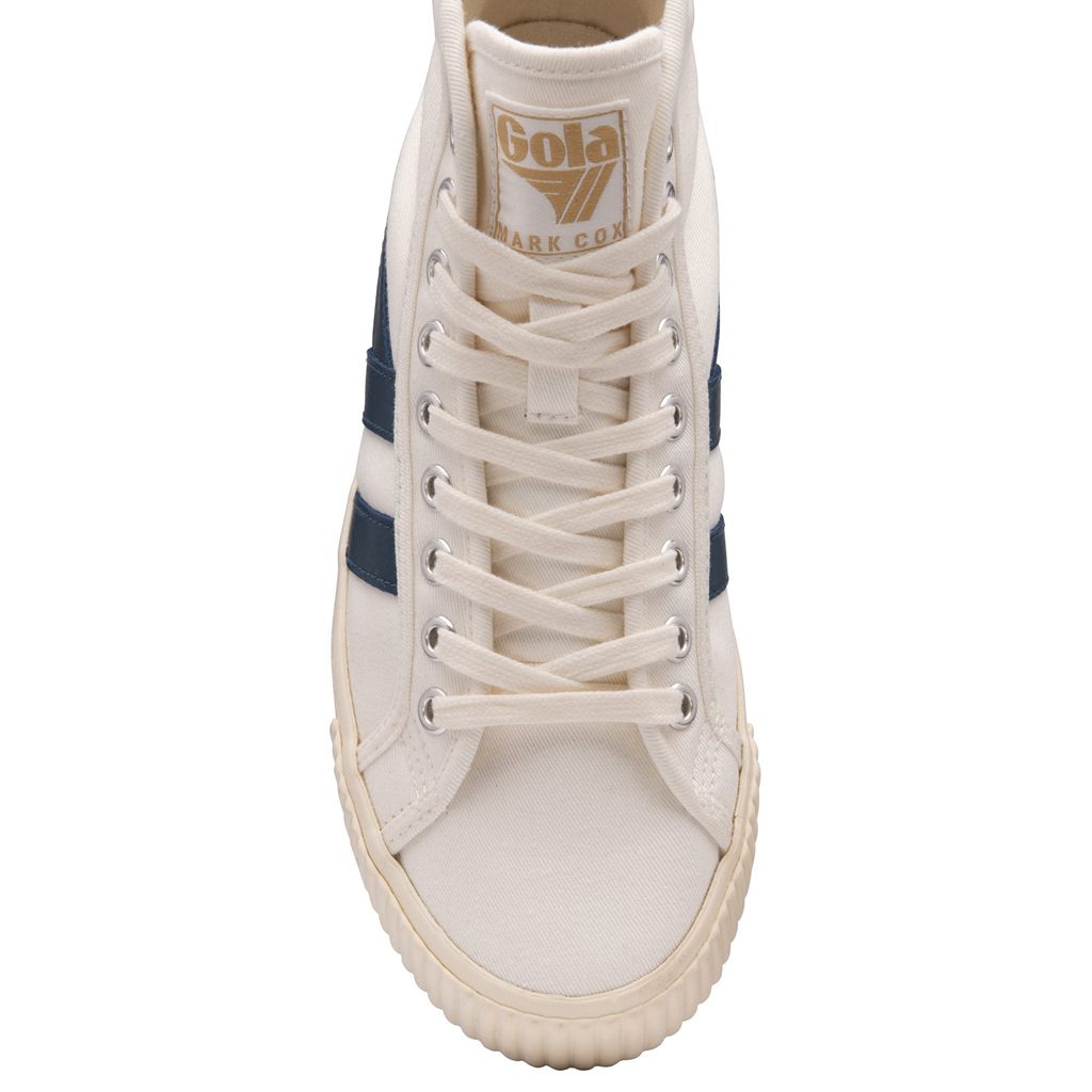 Gola Vegan Classics Tennis Mark Cox High Sneakers Bílé Blankyt CZ | XHPU-89106