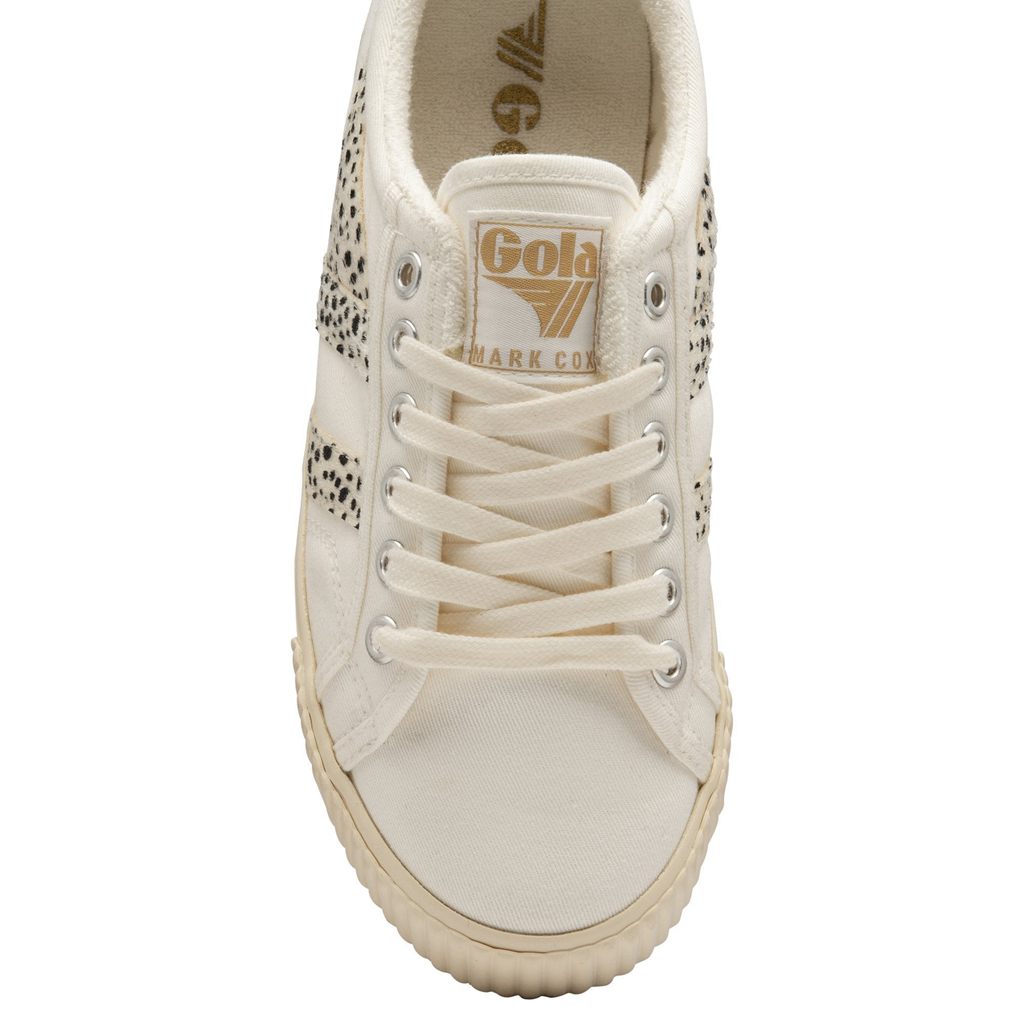 Gola Vegan Classics Tennis Mark Cox Safari Sneakers Bílé CZ | UPFE-43681