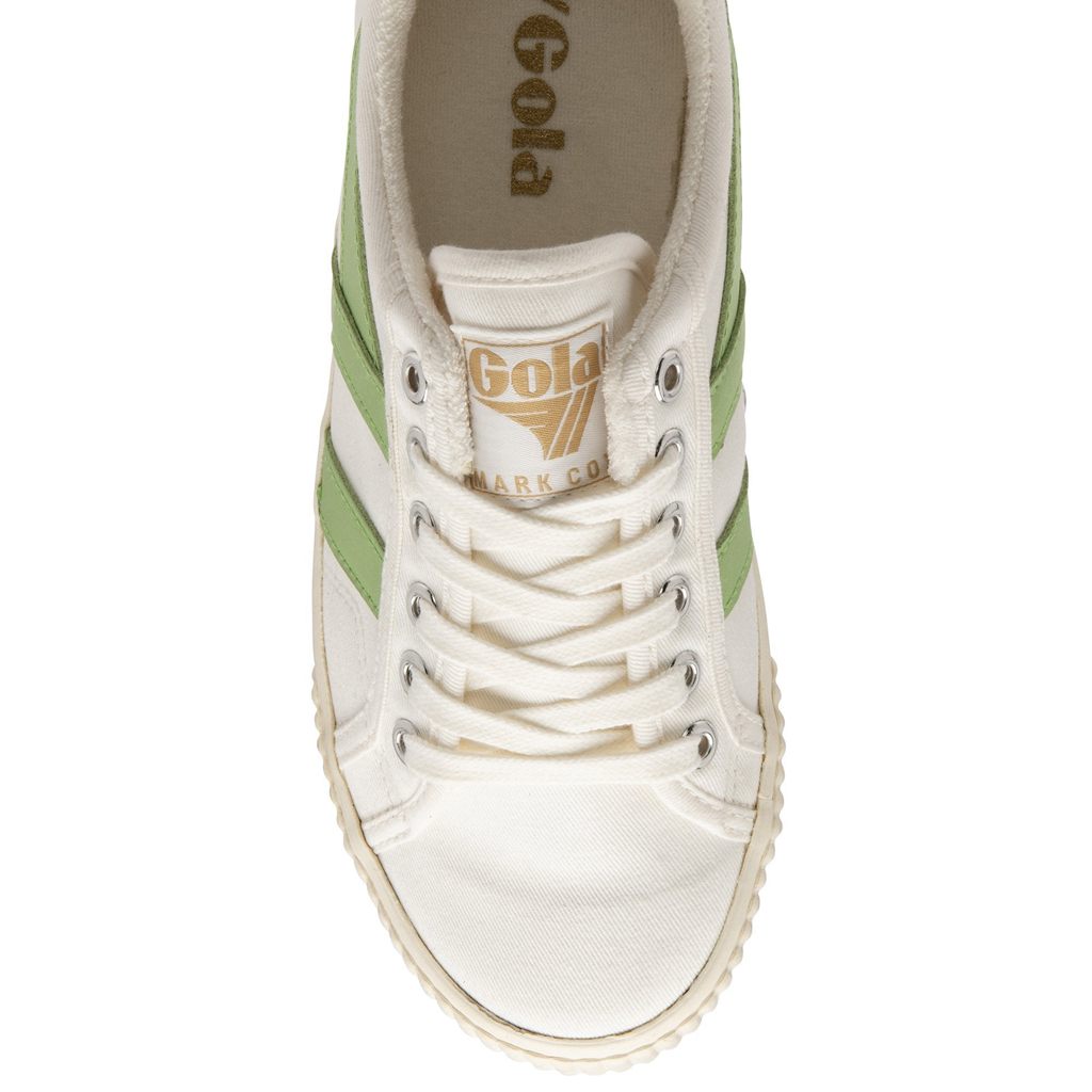 Gola Vegan Classics Tennis Mark Cox Sneakers Bílé Zelene CZ | CXIH-93618