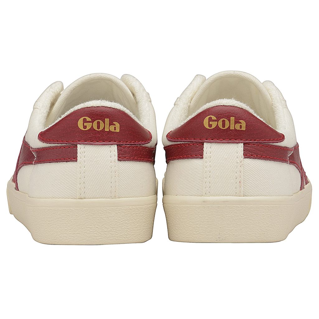 Gola Vegan Classics Tennis Mark Cox Sneakers Bílé Tmavě Červené CZ | JGXC-30847