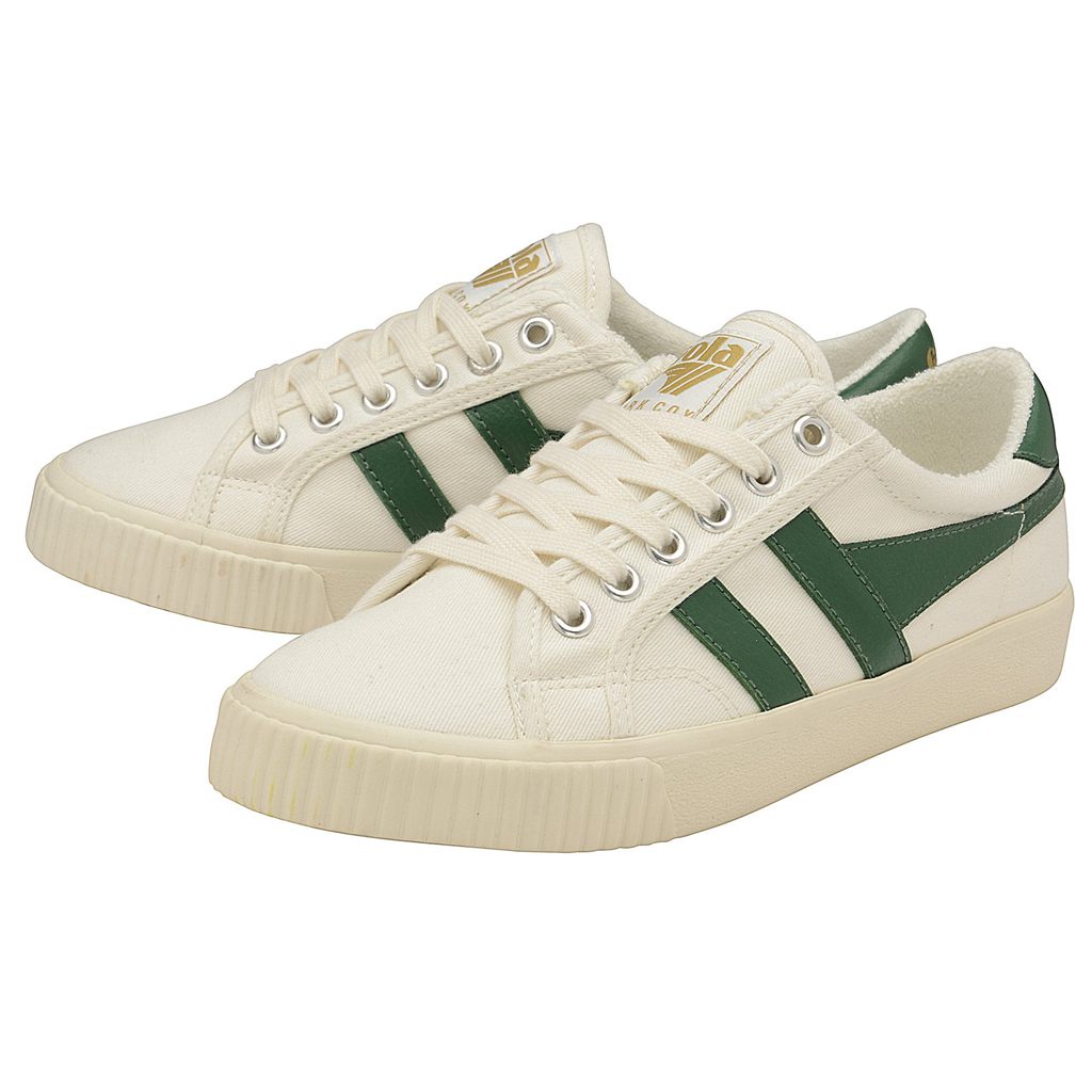 Gola Vegan Classics Tennis Mark Cox Sneakers Bílé Tmavě Zelene CZ | PUQL-73685