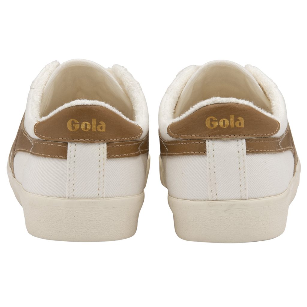 Gola Vegan Classics Tennis Mark Cox Sneakers Bílé Hnědé CZ | ADVM-30657