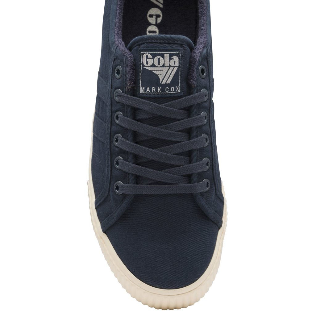Gola Vegan Classics Tennis Mark Cox Wash Sneakers Tmavě Blankyt Tmavě Blankyt CZ | BTSC-19672