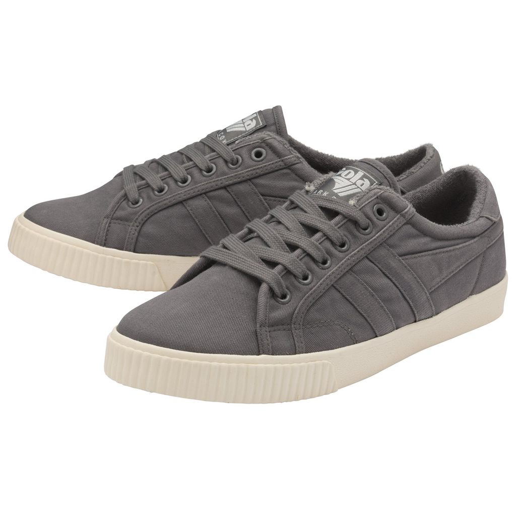 Gola Vegan Classics Tennis Mark Cox Wash Sneakers Ash Ash CZ | DBZL-90841