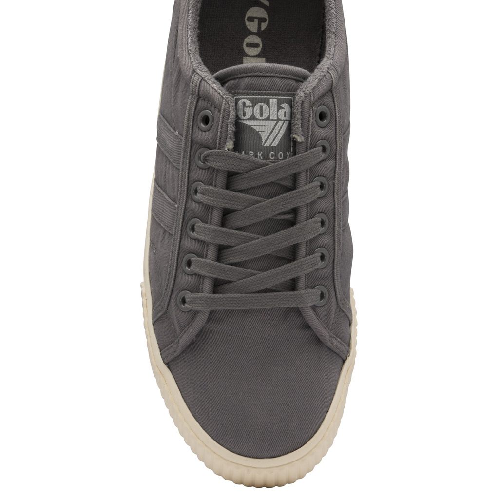 Gola Vegan Classics Tennis Mark Cox Wash Sneakers Ash Ash CZ | DBZL-90841
